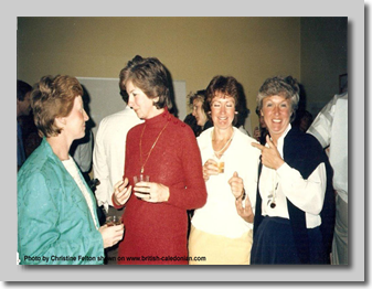 Sandra Clegg, Jan Fielder, Ann-Marie Fagan and Liz Andrews